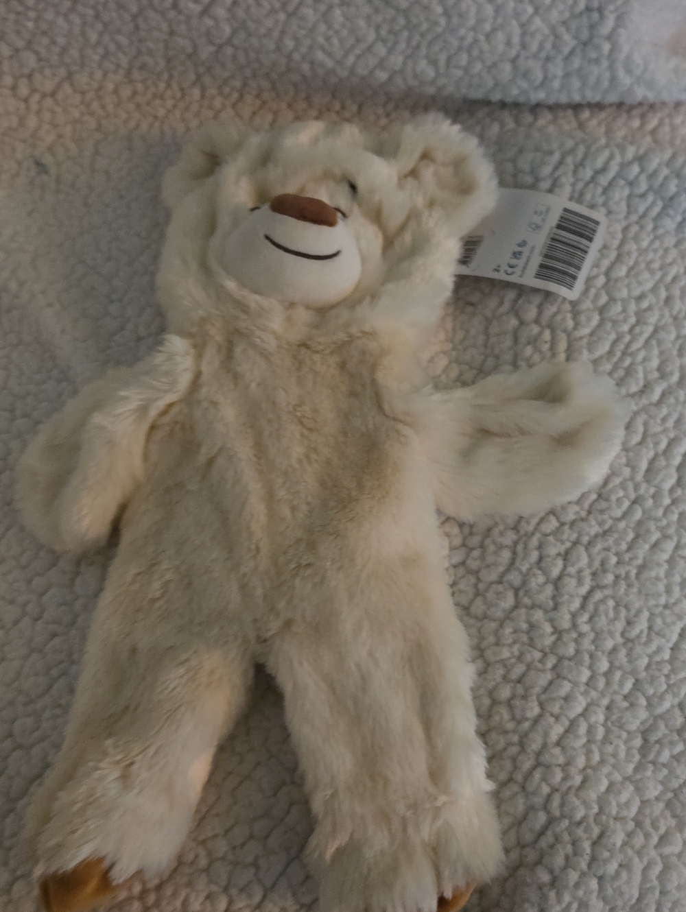 Build a bear little cub unstuffed plush